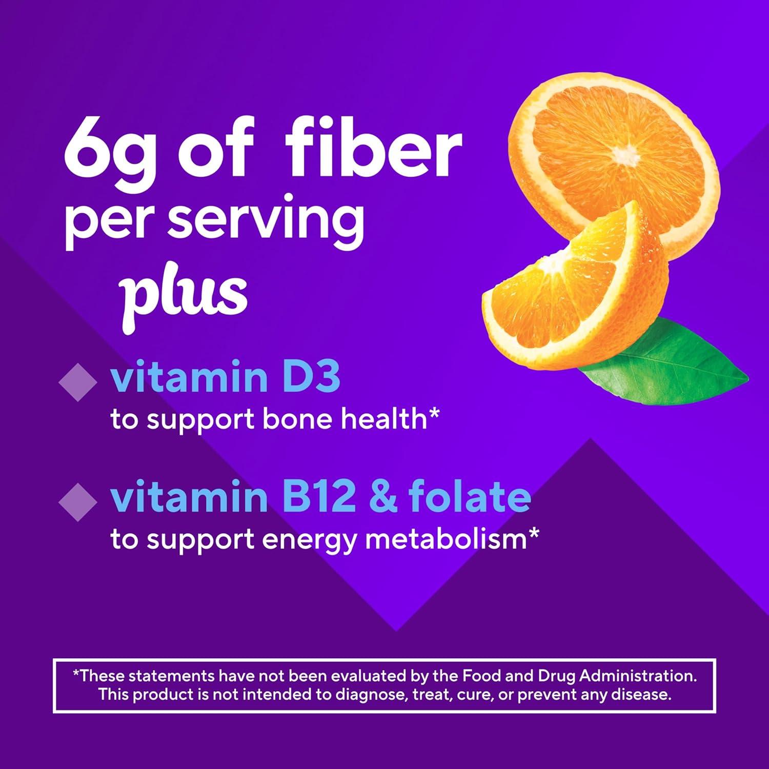 image:imageVitafusion GLP1 Support Fiber Plus Vitamins D B12 and Folate Gummy Vitamins Citrus Flavor Sugar Free 90 Count 30 Day Supply90 Count Pack of 1