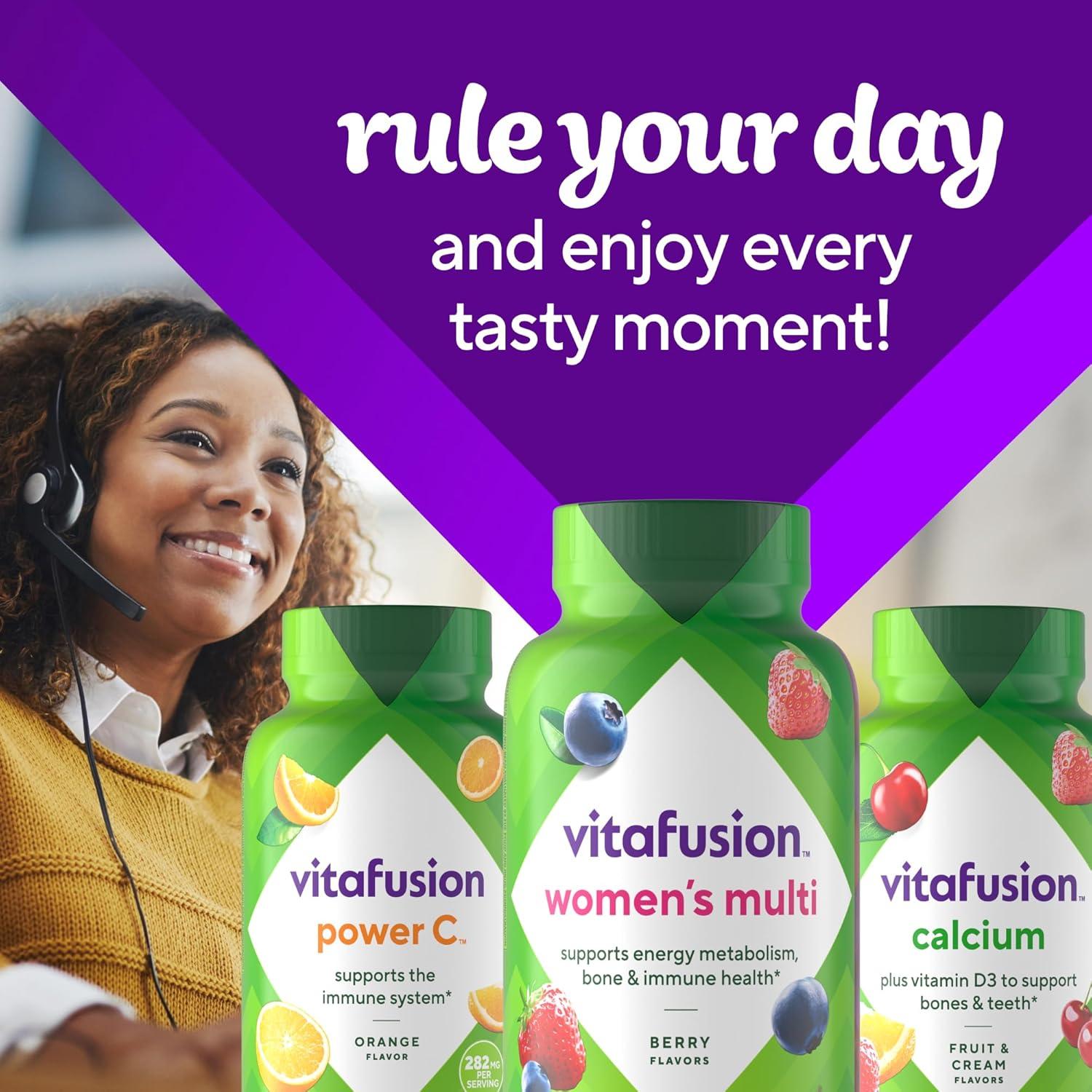 image:imageVitafusion Womens Multivitamin Gummies Berry Flavored Daily Vitamins for Women with Vitamins A C D E B6 and B12 150 Count 75 Day Supply 150 CountOld Version