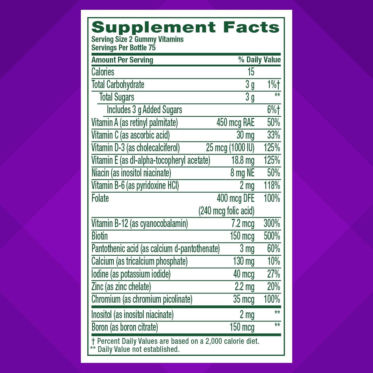 image:imageVitafusion Womens Multivitamin Gummies Berry Flavored Daily Vitamins for Women with Vitamins A C D E B6 and B12 150 Count 75 Day Supply 150 CountOld Version