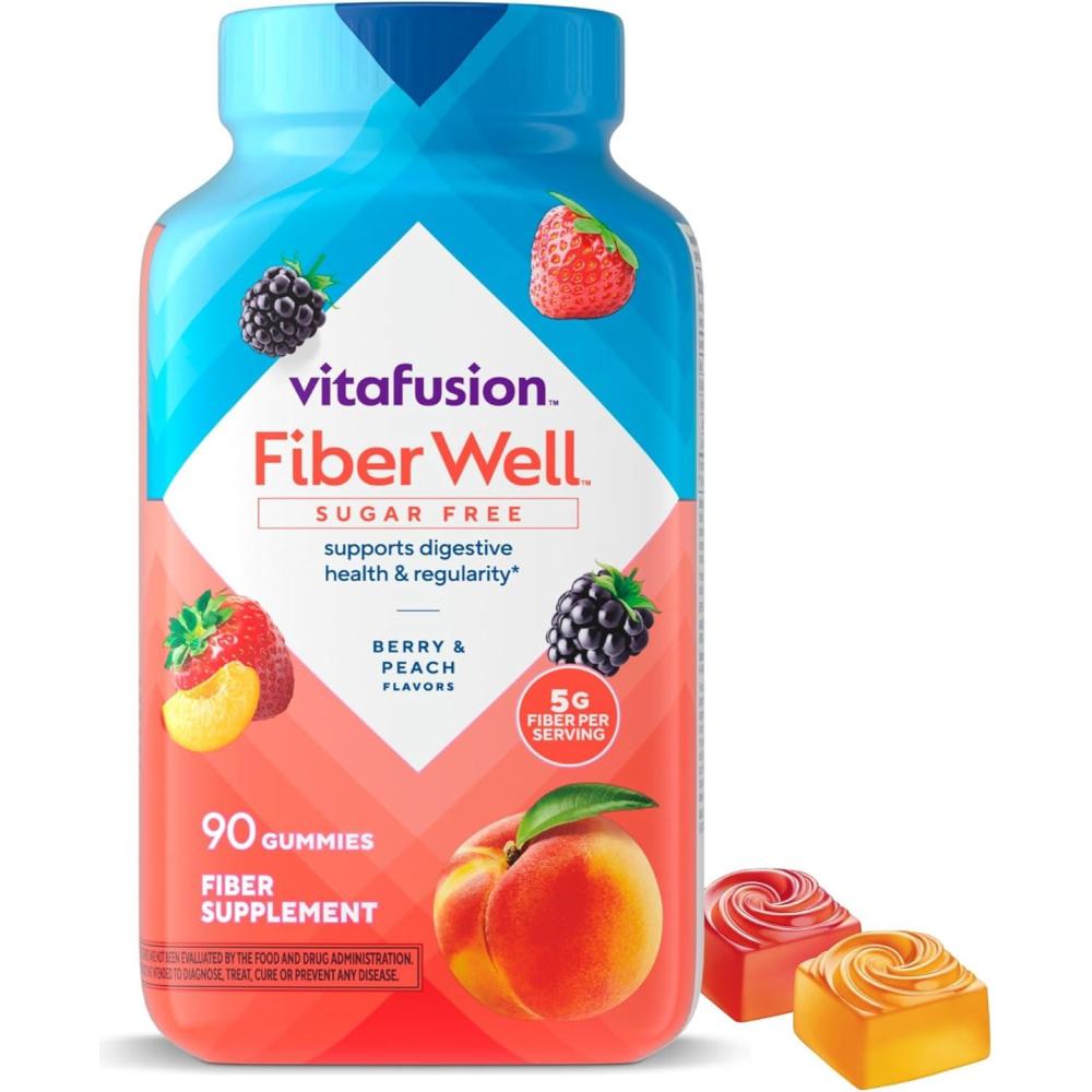 image:imageVitafusion Fiber Well Gummy Vitamins 90 Count Packaging May VaryFiber Well Supplement