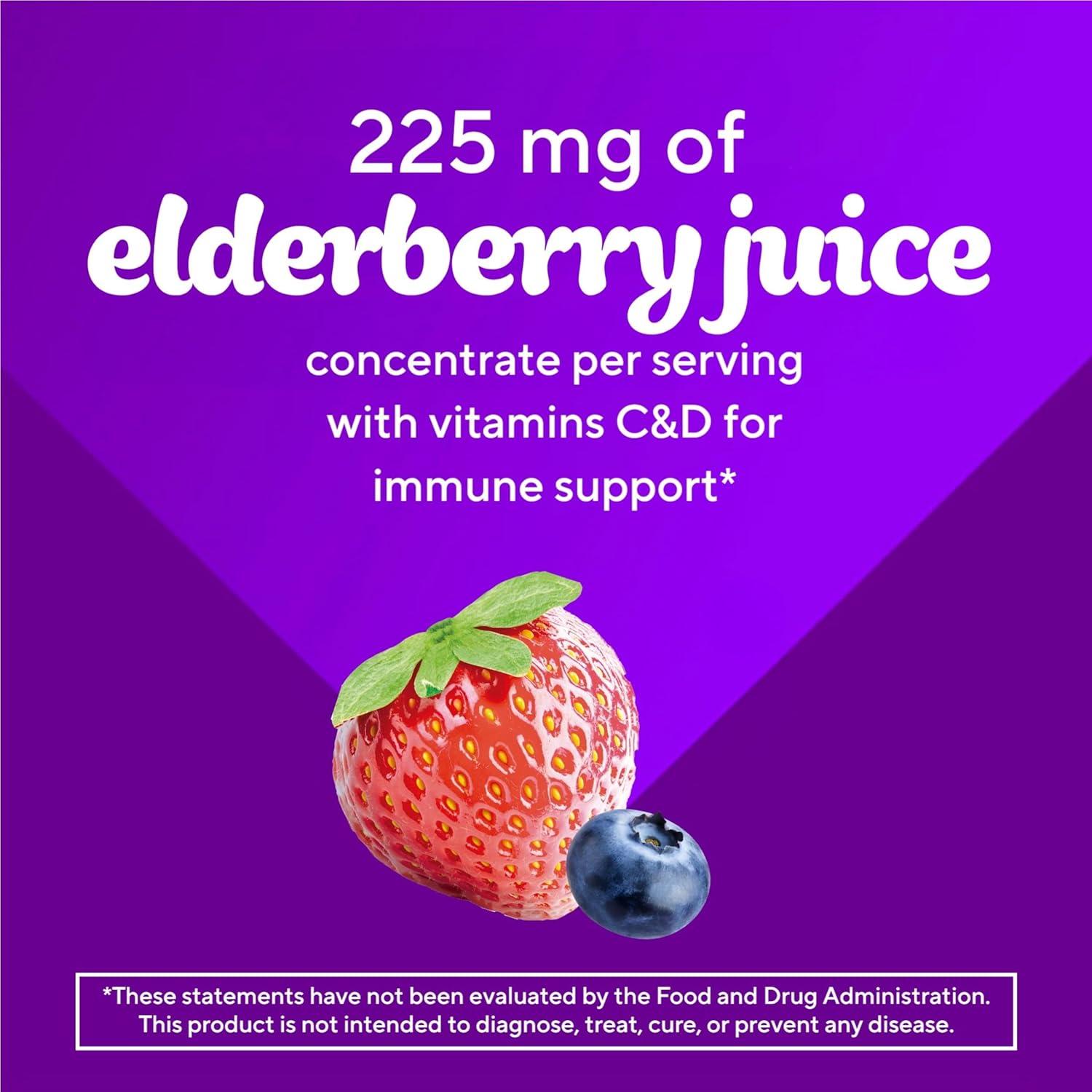 image:imageVitafusion Elderberry Gummy Vitamins 90ct Elderberry Gummy Vitamins Chewables 90 Count90 Count Pack of 1