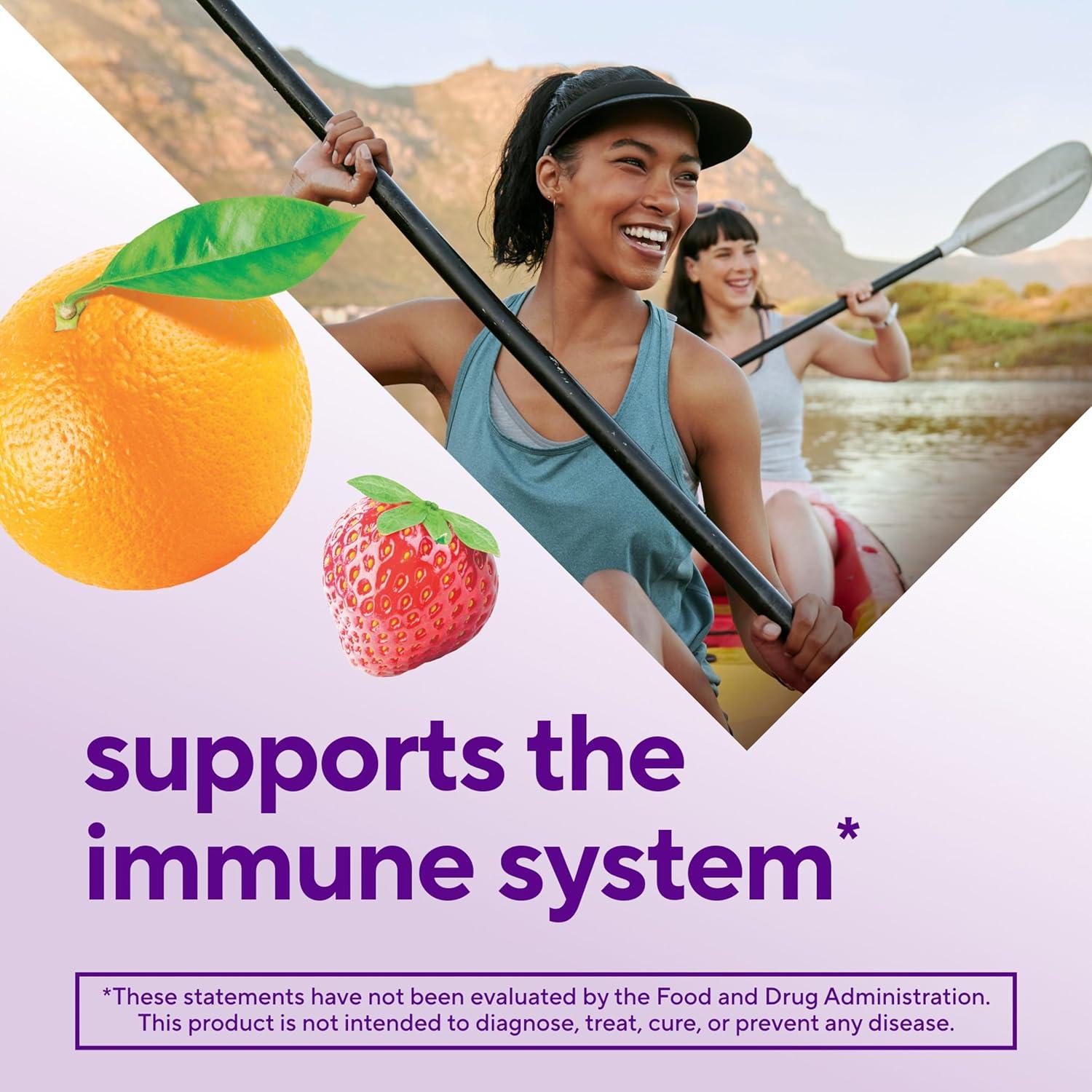 image:imageVitafusion Power Zinc Gummy Vitamins Strawberry Tangerine Flavored Immune Support 1 90 Count90 Count Pack of 1