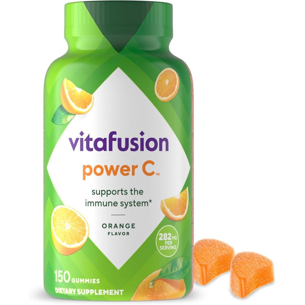 image:imageVitafusion Power C Vitamin C Gummies for Immune Support Orange Flavored 282 mg Vitamin C Americas Number 1 Gummy Vitamin Brand 50 Day Supply 150 CountGummies