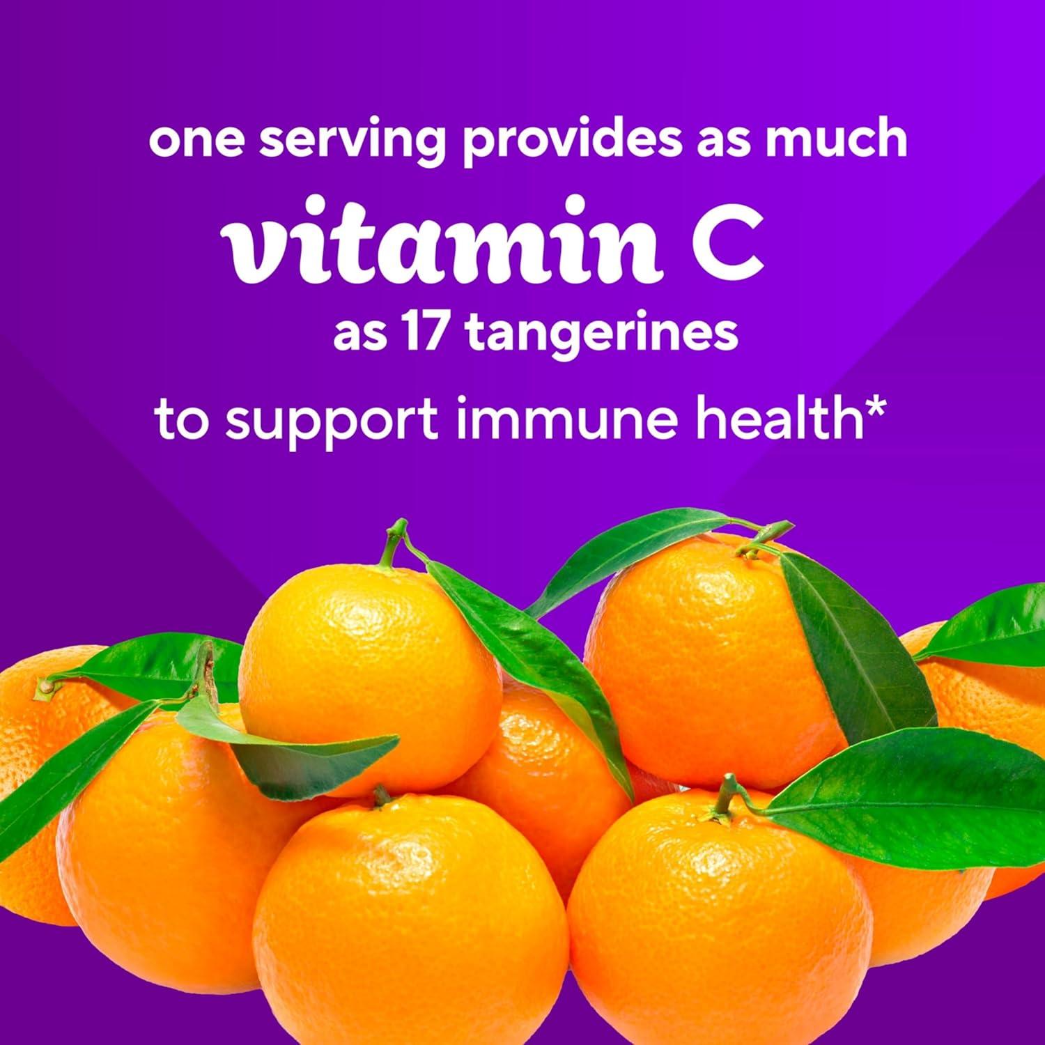 image:imagevitafusion Extra Strength Power C Gummy Vitamins Tropical Citrus Flavored Immune Support 1 Vitamins 92 Count92 Count Pack of 1
