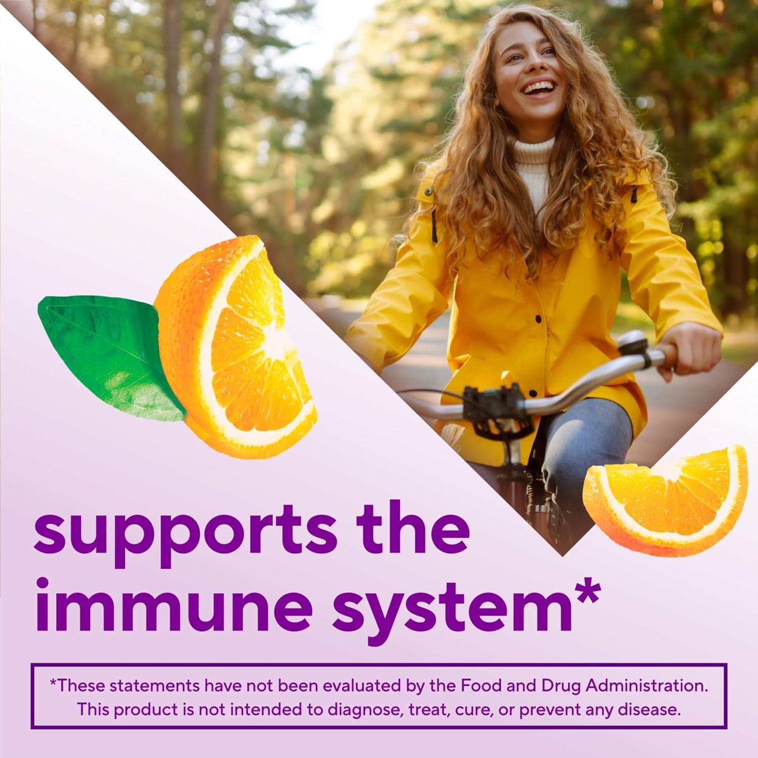 image:imagevitafusion Extra Strength Power C Gummy Vitamins Tropical Citrus Flavored Immune Support 1 Vitamins 92 Count92 Count Pack of 1