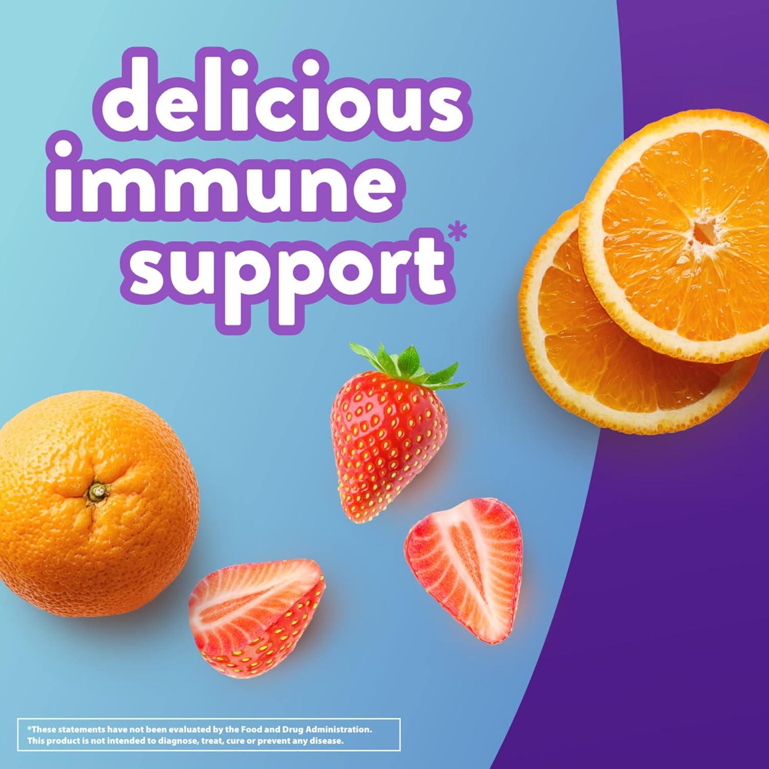 image:imagevitafusion Extra Strength Power C Gummy Vitamins Tropical Citrus Flavored Immune Support 1 Vitamins 92 Count92 Count Pack of 2