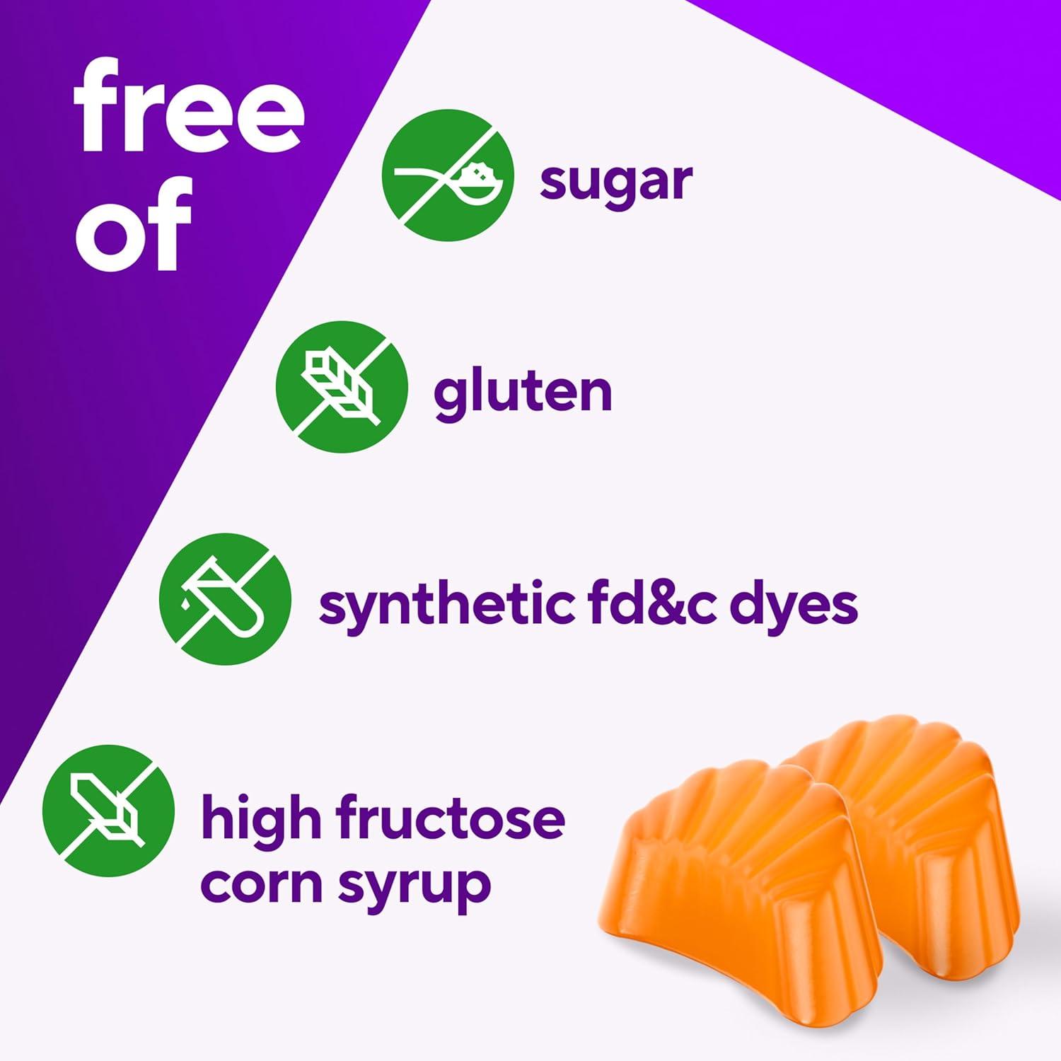 image:imagevitafusion Sugar Free Power C Vitamin C Gummies Daily Adult Vitamins for Immune System Support 1 Orange Flavor 90 Count1 Count Pack of 1