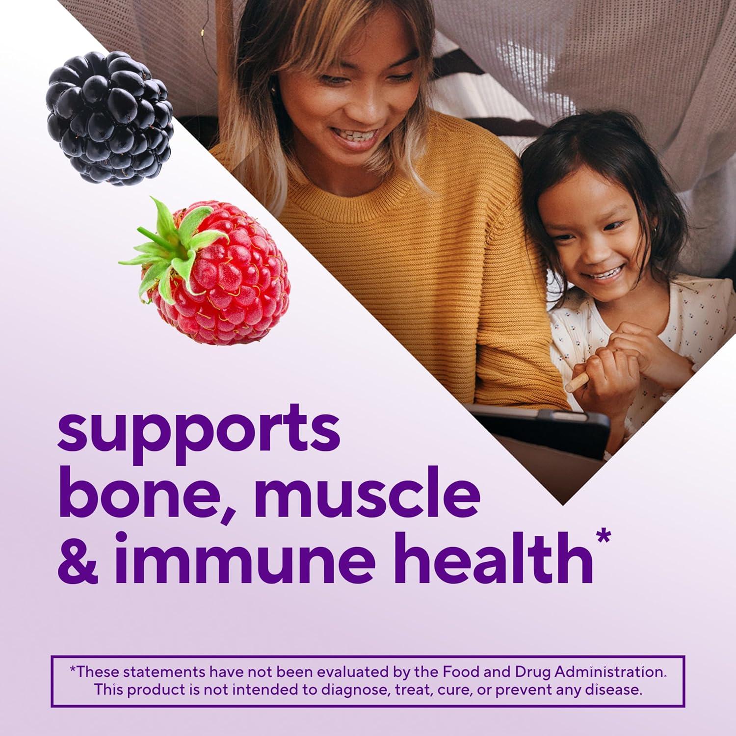 image:imagevitafusion Vitamin D3 Gummies Bone and Immune Support Peach Blackberry Strawberry Flavored 50 mcg D3 Gummy Vitamin Supplement 75 Day Supply 150 Count150 Count Pack of 2
