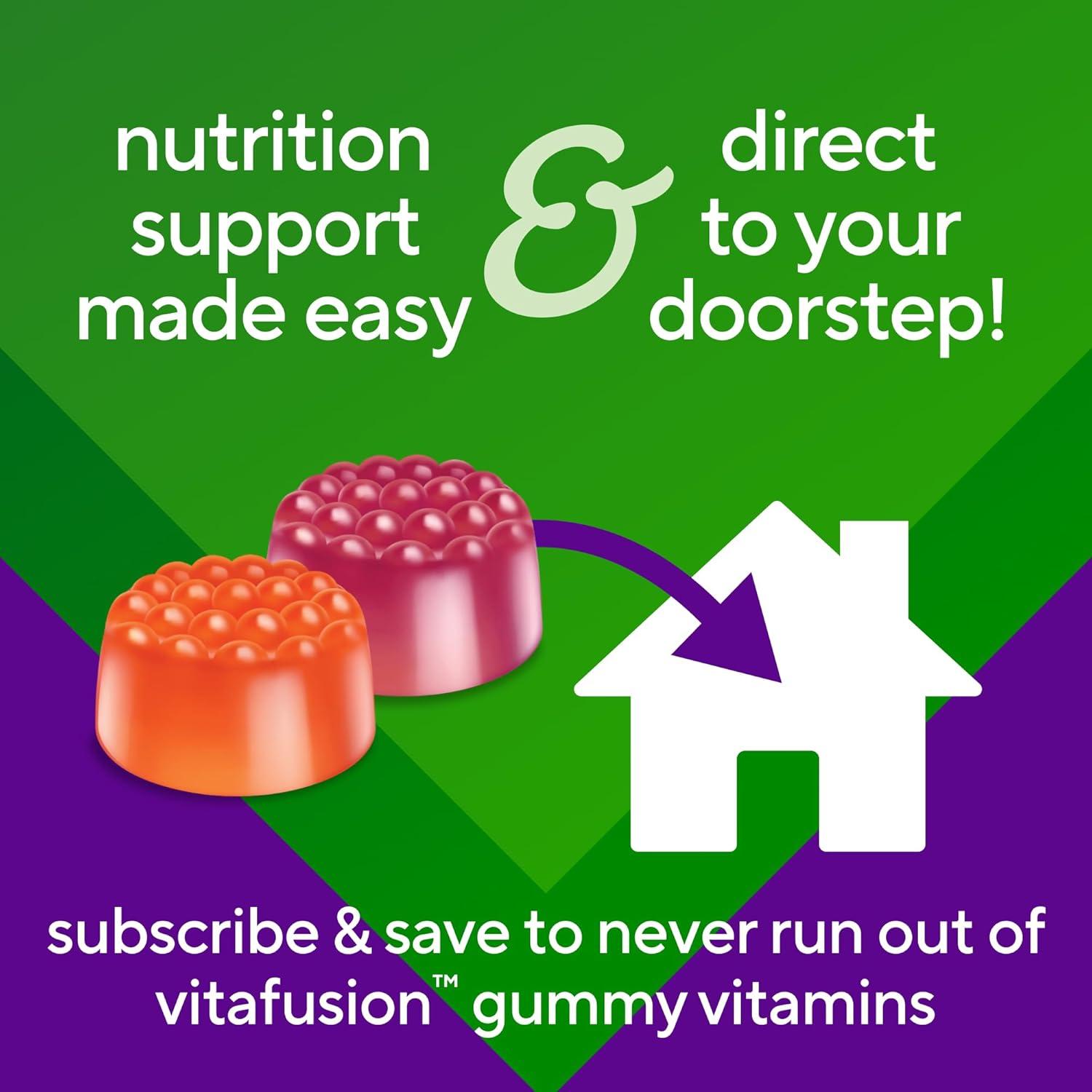 image:imagevitafusion Vitamin D3 Gummies Bone and Immune Support Peach Blackberry Strawberry Flavored 50 mcg D3 Gummy Vitamin Supplement 75 Day Supply 150 Count150 Count Pack of 2