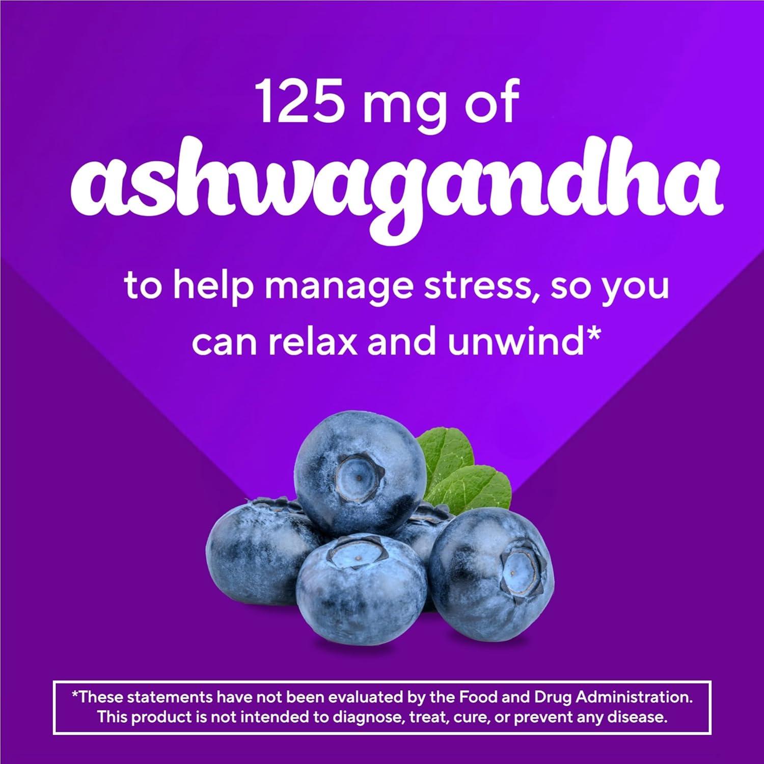 image:imageVitafusion Ashwagandha Gummies Clinically Shown Adaptogen Sensoril Ashwagandha 125mg Per Serving Help Manage Stress Chewable Gummy Vitamins Alternative to Liquid Capsules Drops Powder 60 Count60 Count Pack of 2