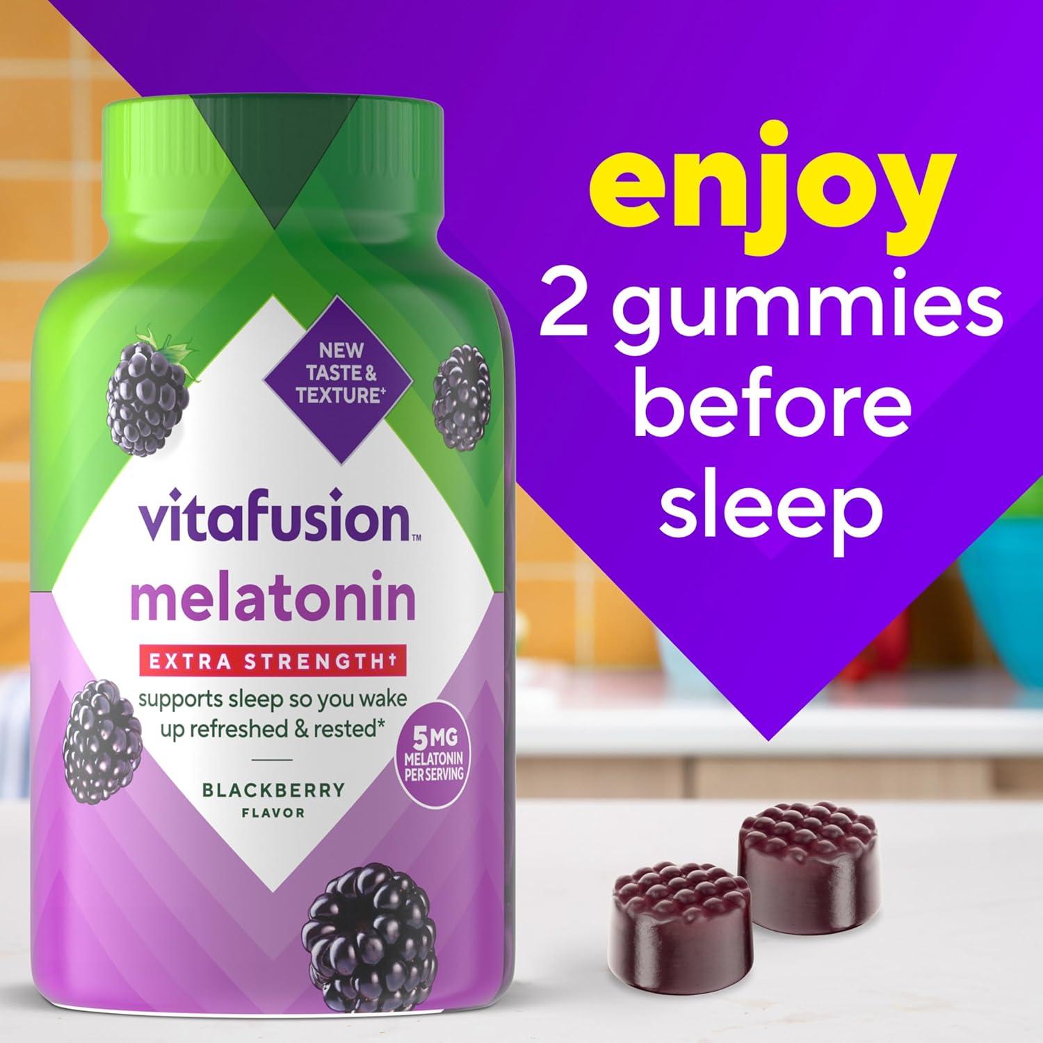 image:imageVitafusion Extra Strength Melatonin Gummy Vitamins 5mg 120 ct GummiesVitamins