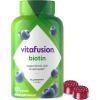 image:imagevitafusion Extra Strength Biotin Gummy Vitamins Berry Flavored 5000 mcg Biotin Vitamins Americas Number 1 Gummy Vitamin Brand 50 Day Supply 100 Count packaging may vary