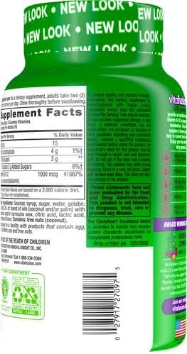 image:imagevitafusion Vitamin B12 Gummy Vitamins for Energy Metabolism Support Raspberry Flavored Americas Number 1 Gummy Vitamin Brand 70 Day Supply 140 Count140 Count Pack of 2