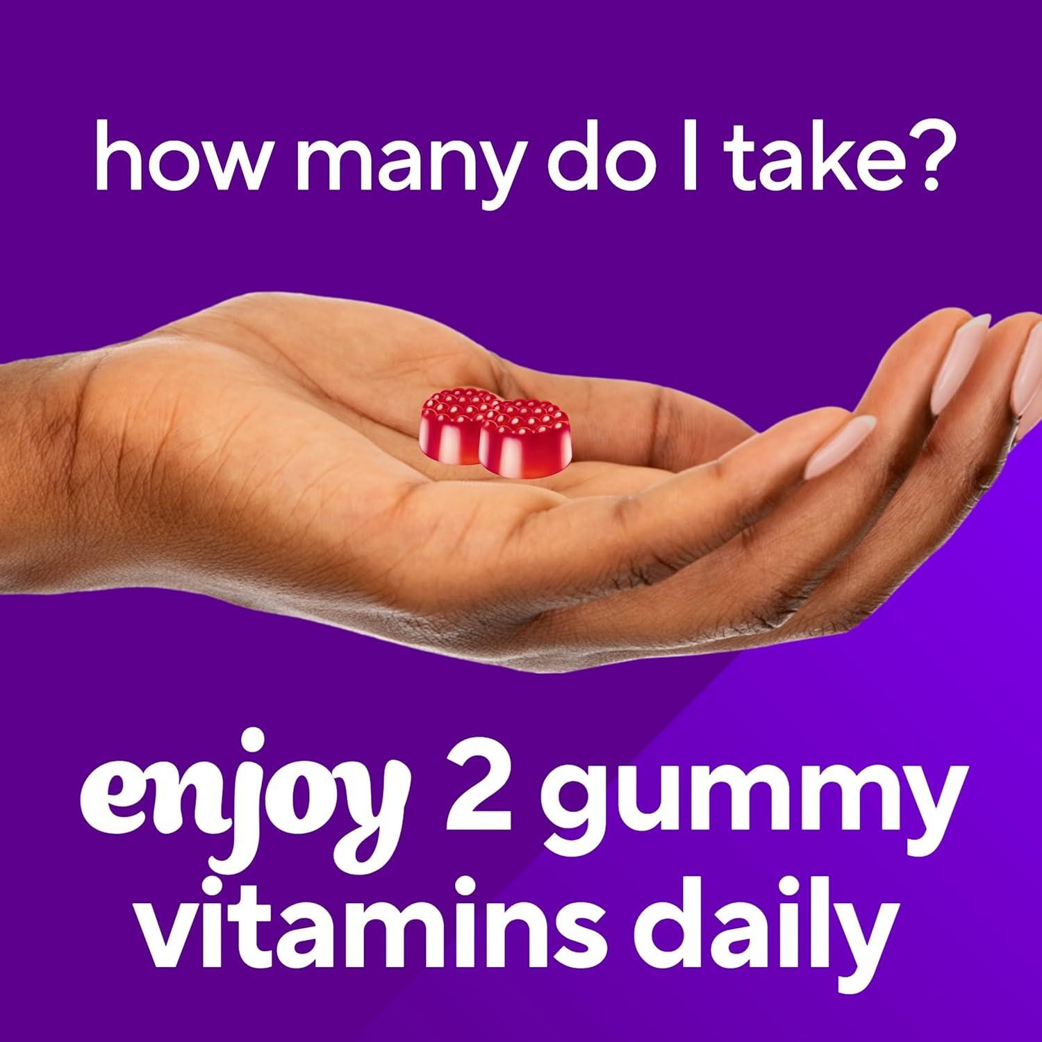 image:imagevitafusion Vitamin B12 Gummy Vitamins for Energy Metabolism Support Raspberry Flavored Americas Number 1 Gummy Vitamin Brand 70 Day Supply 140 Count60 Count Pack of 1